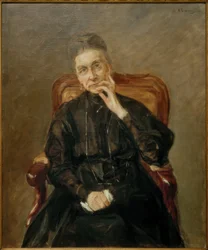Portrait of Mrs. Kommerzienrat Bertha Biermann